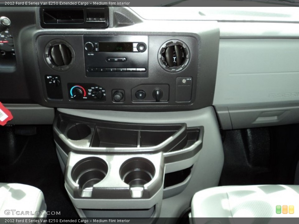 Medium Flint Interior Controls for the 2012 Ford E Series Van E250 Extended Cargo #71079561