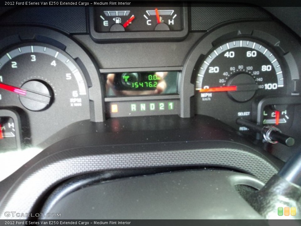 Medium Flint Interior Gauges for the 2012 Ford E Series Van E250 Extended Cargo #71079595