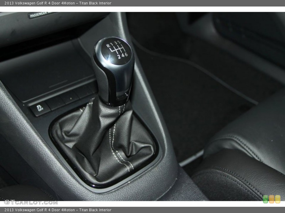 Titan Black Interior Transmission for the 2013 Volkswagen Golf R 4 Door 4Motion #71080336