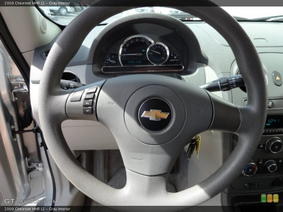 Gray Interior Steering Wheel for the 2009 Chevrolet HHR LS #71081389