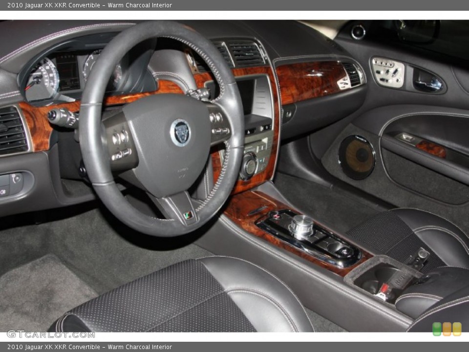 Warm Charcoal Interior Prime Interior for the 2010 Jaguar XK XKR Convertible #71081953