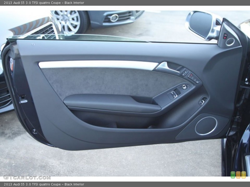 Black Interior Door Panel for the 2013 Audi S5 3.0 TFSI quattro Coupe #71082901