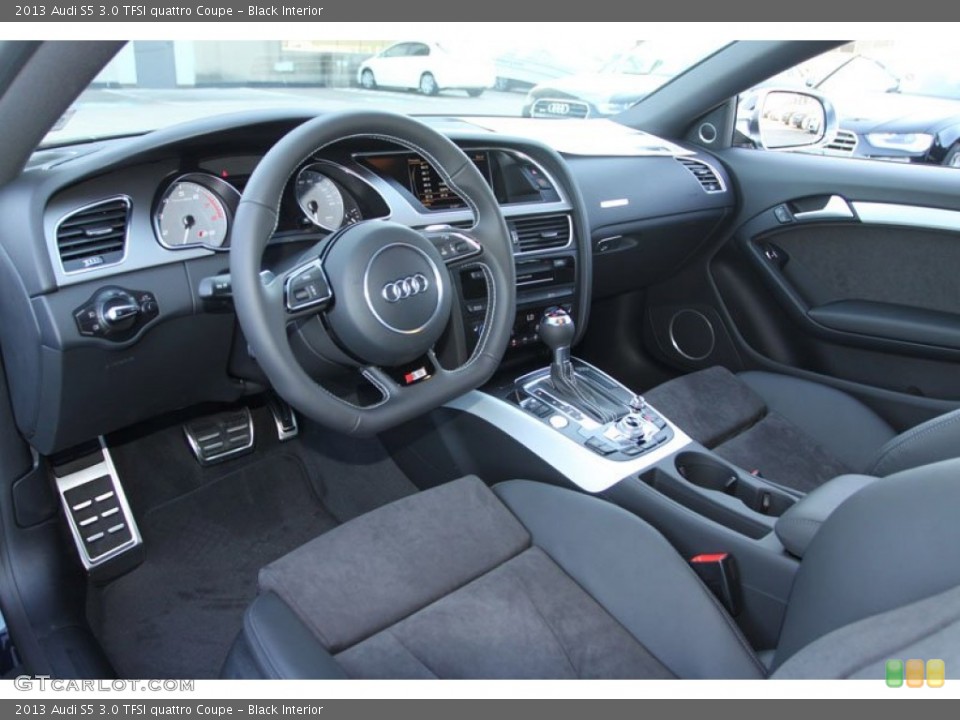 Black Interior Prime Interior for the 2013 Audi S5 3.0 TFSI quattro Coupe #71082910