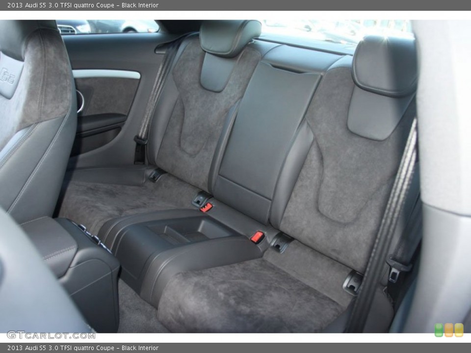 Black Interior Rear Seat for the 2013 Audi S5 3.0 TFSI quattro Coupe #71082928