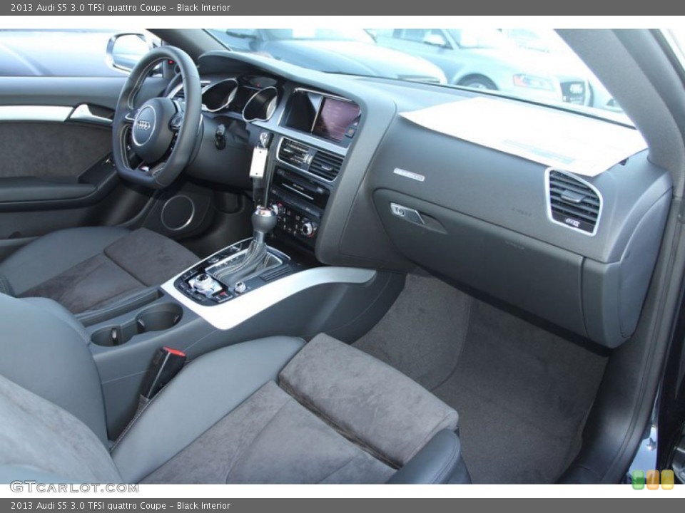 Black Interior Dashboard for the 2013 Audi S5 3.0 TFSI quattro Coupe #71082952