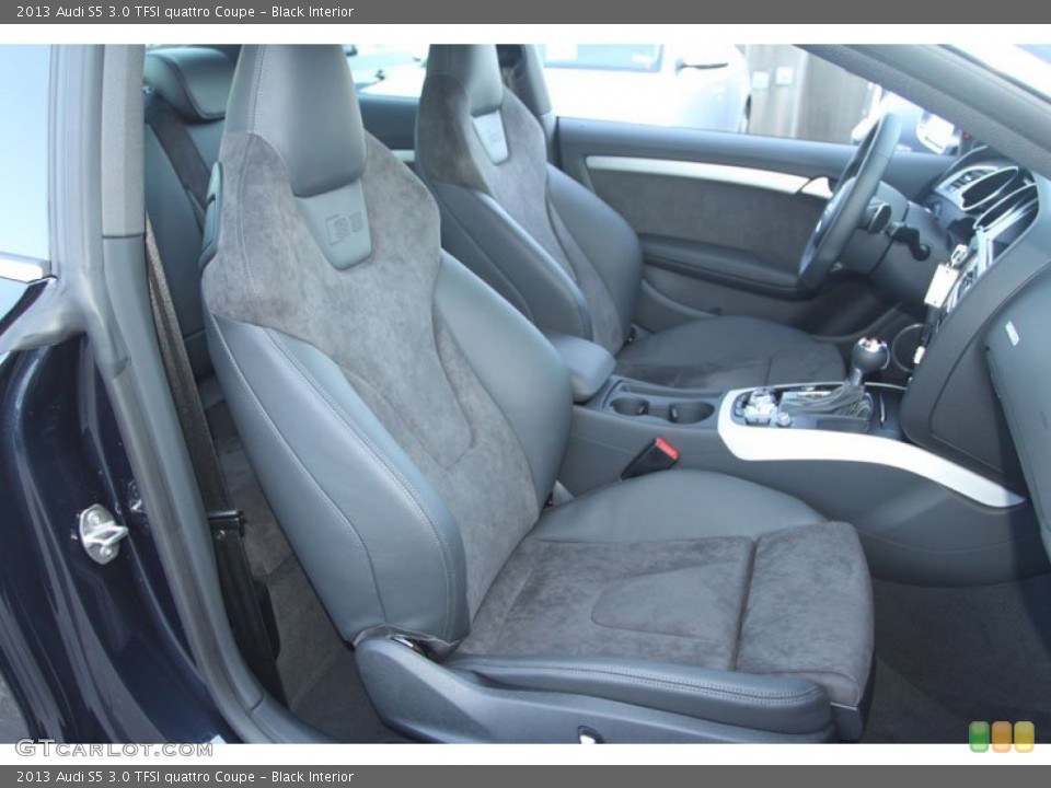 Black Interior Front Seat for the 2013 Audi S5 3.0 TFSI quattro Coupe #71082955