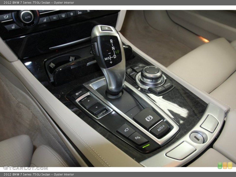 Oyster Interior Transmission for the 2012 BMW 7 Series 750Li Sedan #71083132