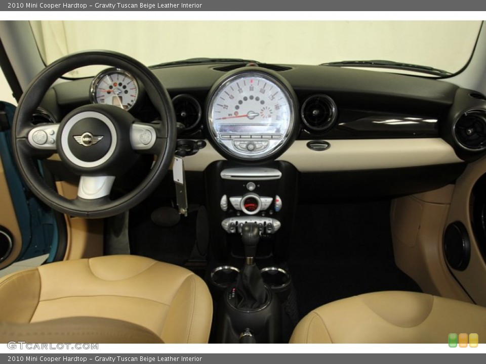 Gravity Tuscan Beige Leather Interior Dashboard for the 2010 Mini Cooper Hardtop #71084200