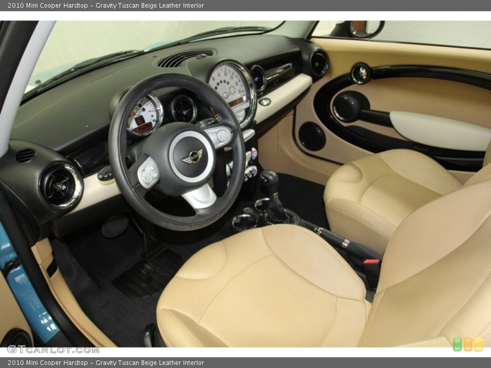 Gravity Tuscan Beige Leather Interior Prime Interior for the 2010 Mini Cooper Hardtop #71084281