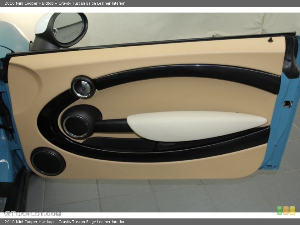 Gravity Tuscan Beige Leather Interior Door Panel for the 2010 Mini Cooper Hardtop #71084431