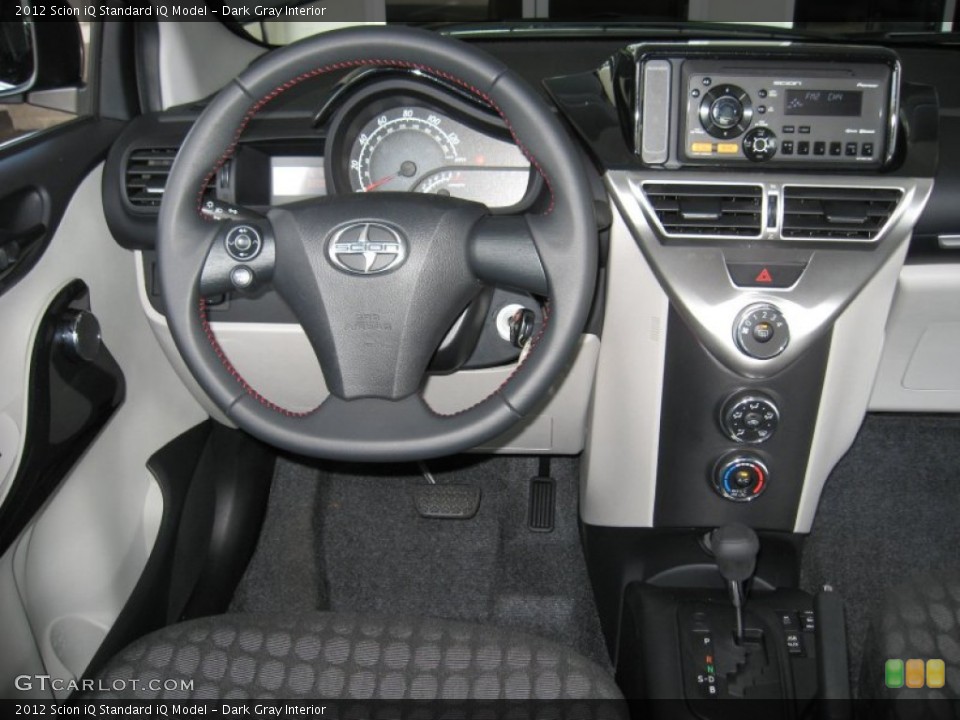 Dark Gray Interior Dashboard for the 2012 Scion iQ  #71086228