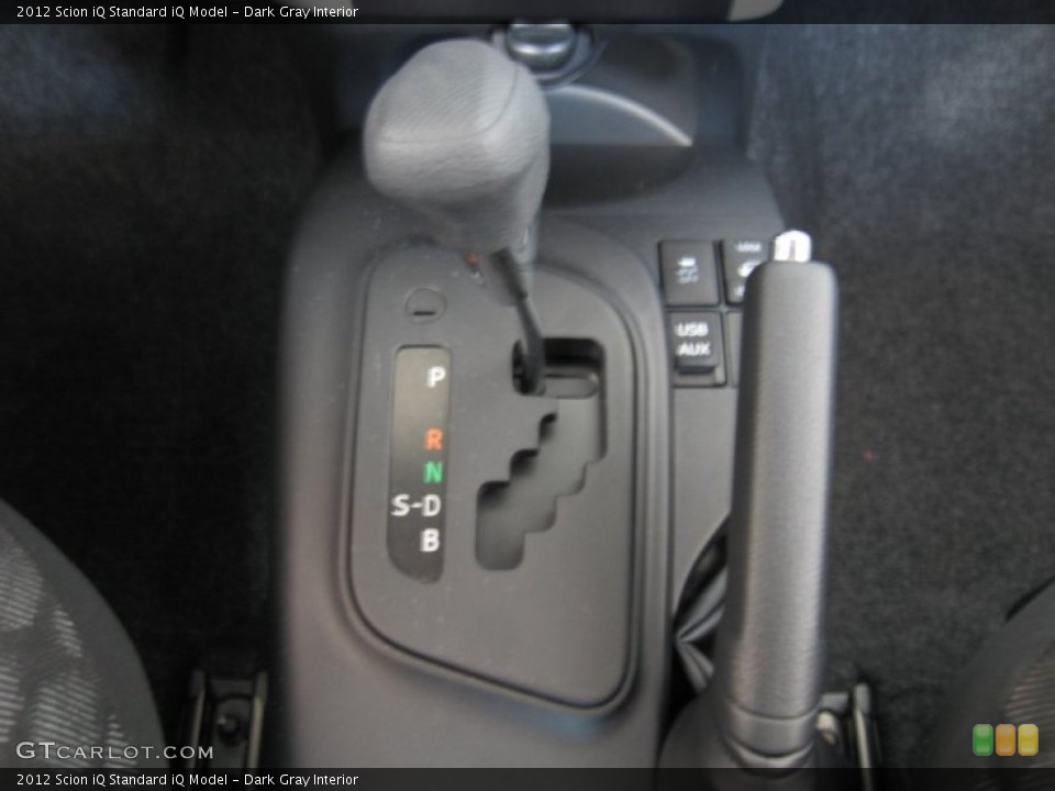 Dark Gray Interior Transmission for the 2012 Scion iQ  #71086266