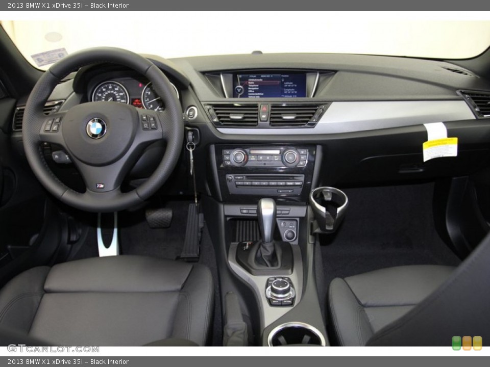 Black Interior Dashboard for the 2013 BMW X1 xDrive 35i #71086825