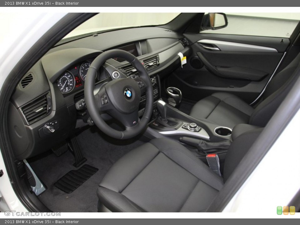 Black Interior Prime Interior for the 2013 BMW X1 xDrive 35i #71086888