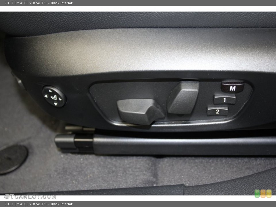 Black Interior Controls for the 2013 BMW X1 xDrive 35i #71086921