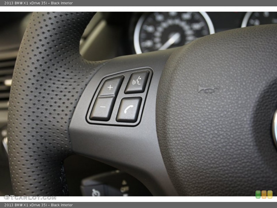 Black Interior Controls for the 2013 BMW X1 xDrive 35i #71086999