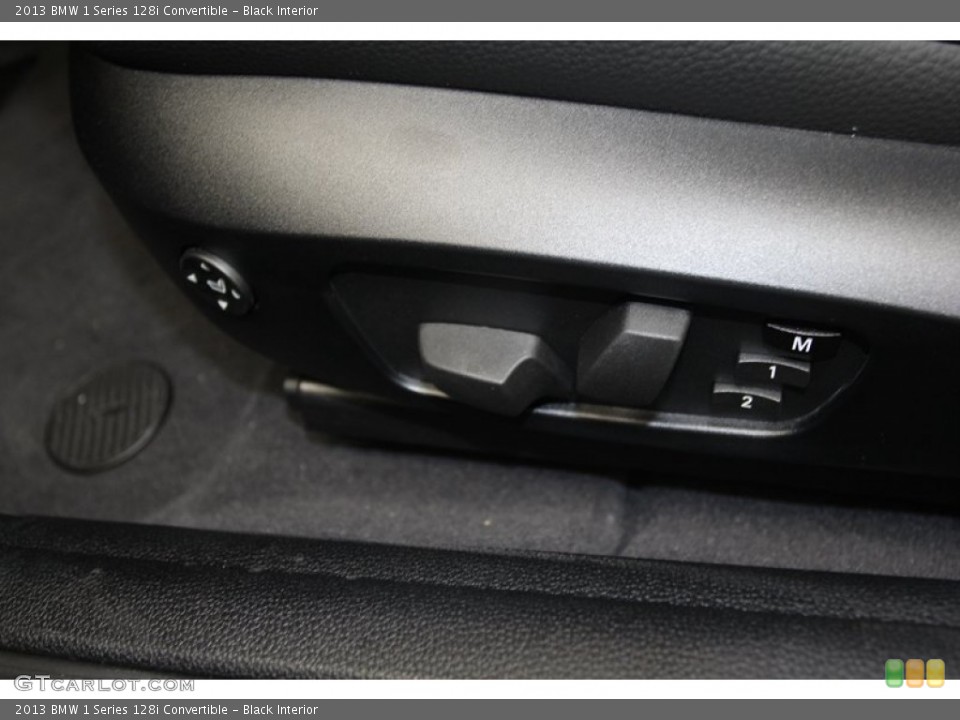 Black Interior Controls for the 2013 BMW 1 Series 128i Convertible #71087365