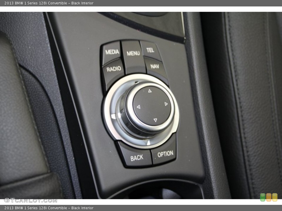 Black Interior Controls for the 2013 BMW 1 Series 128i Convertible #71087395