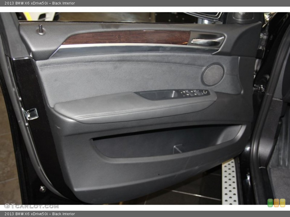 Black Interior Door Panel for the 2013 BMW X6 xDrive50i #71087557
