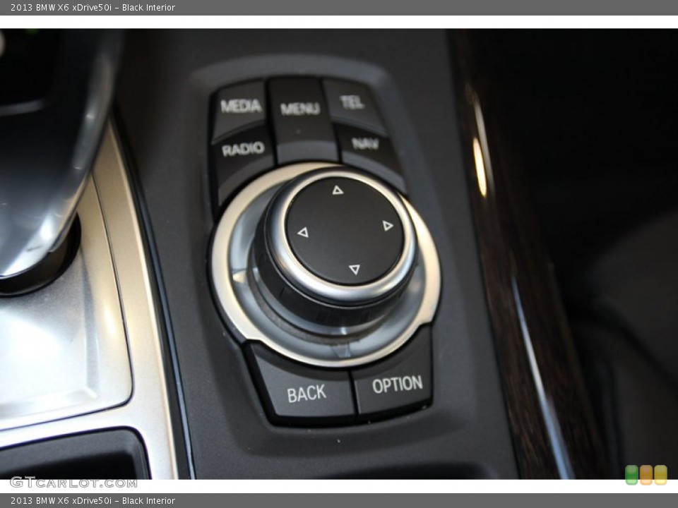 Black Interior Controls for the 2013 BMW X6 xDrive50i #71087611