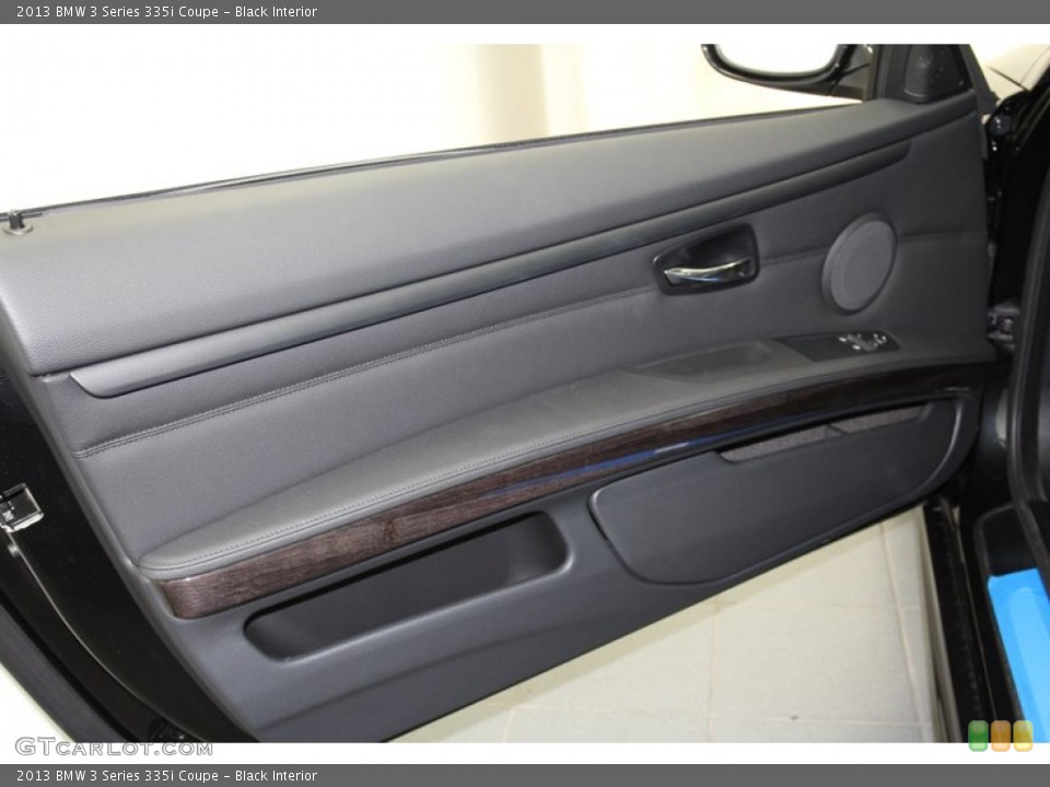 Black Interior Door Panel for the 2013 BMW 3 Series 335i Coupe #71087803
