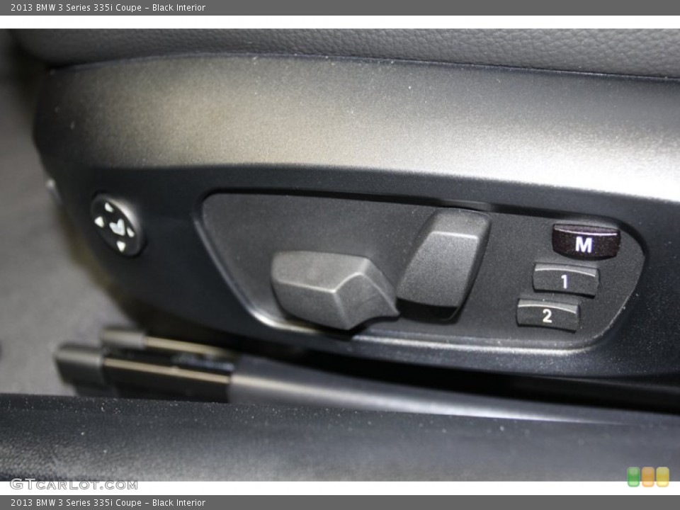 Black Interior Controls for the 2013 BMW 3 Series 335i Coupe #71087821