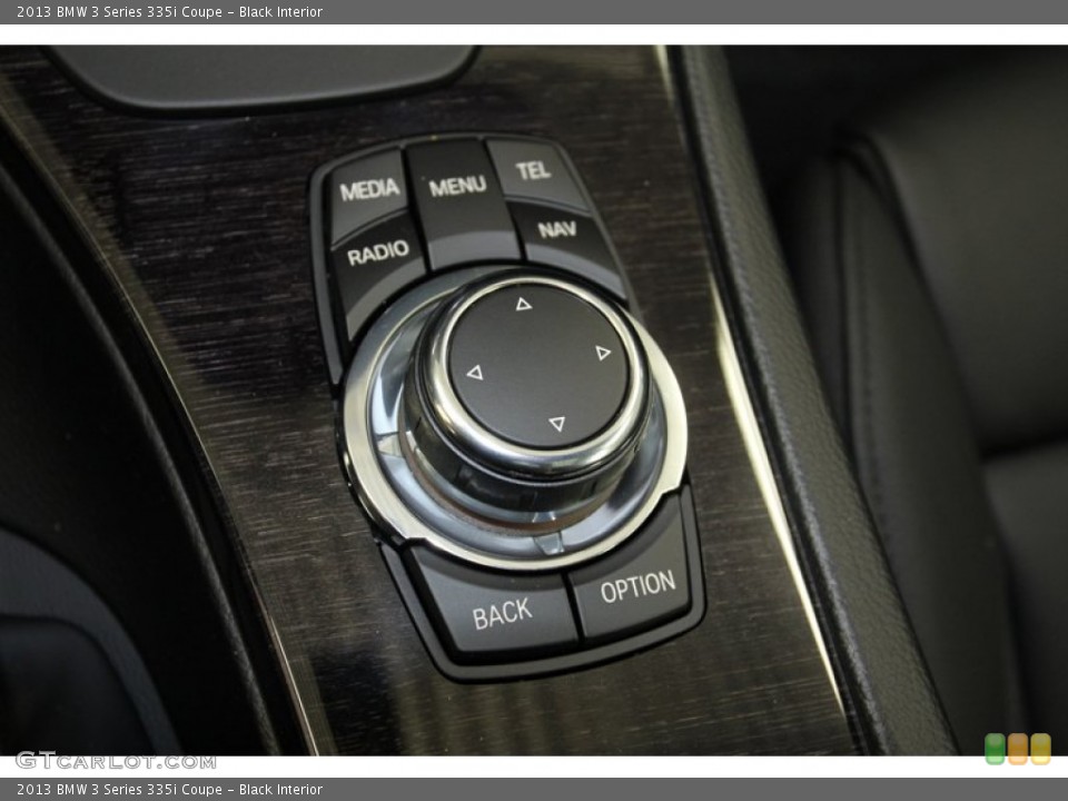 Black Interior Controls for the 2013 BMW 3 Series 335i Coupe #71087857