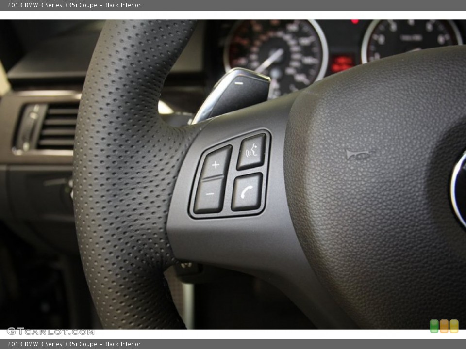 Black Interior Controls for the 2013 BMW 3 Series 335i Coupe #71087891