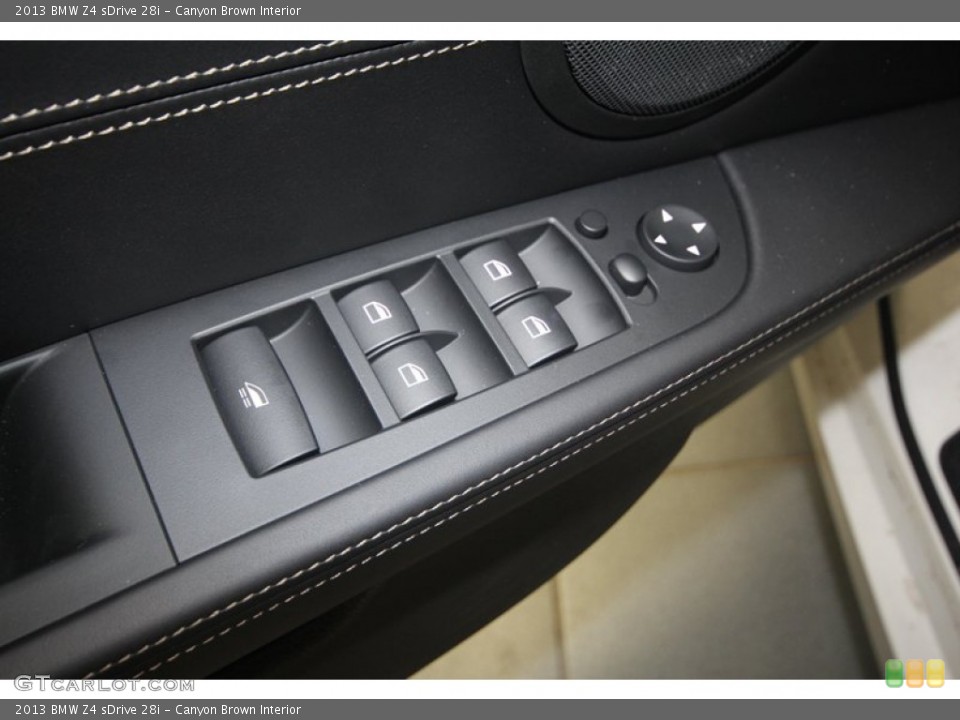 Canyon Brown Interior Controls for the 2013 BMW Z4 sDrive 28i #71088046
