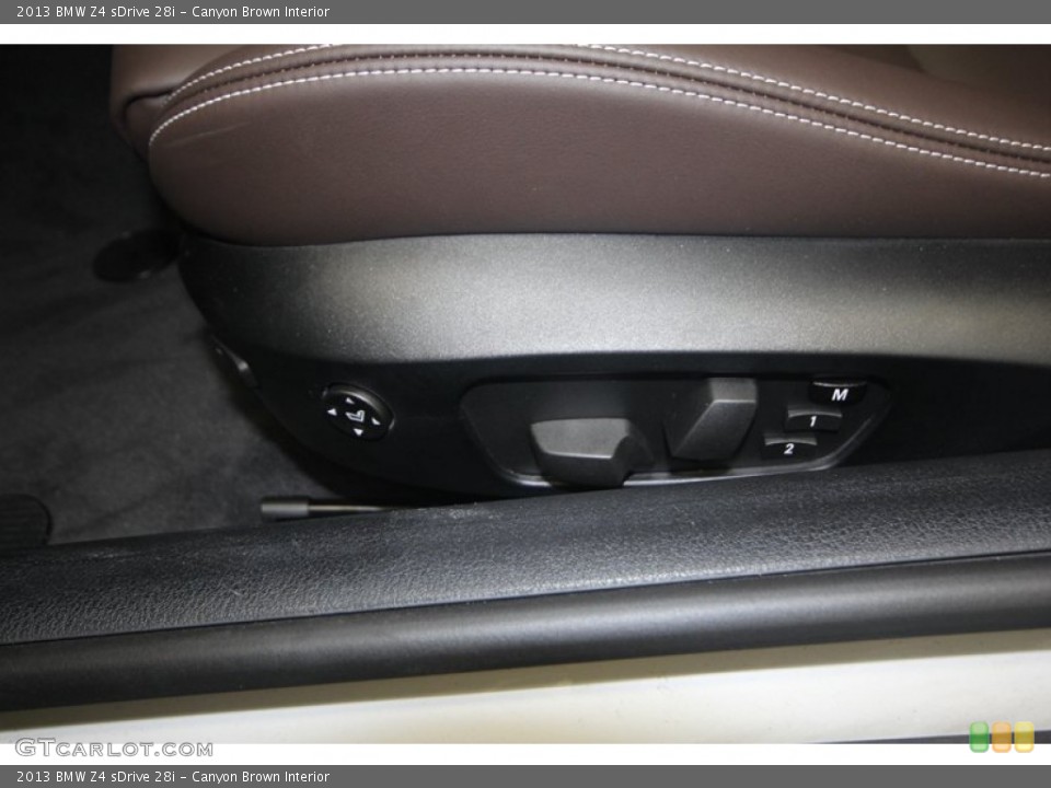 Canyon Brown Interior Controls for the 2013 BMW Z4 sDrive 28i #71088055