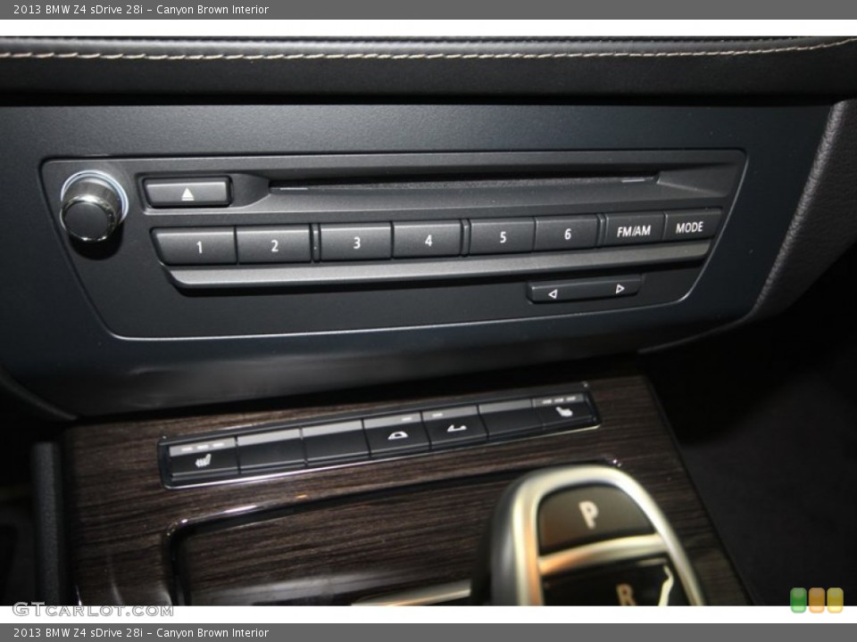 Canyon Brown Interior Controls for the 2013 BMW Z4 sDrive 28i #71088076