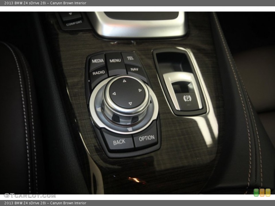 Canyon Brown Interior Controls for the 2013 BMW Z4 sDrive 28i #71088094