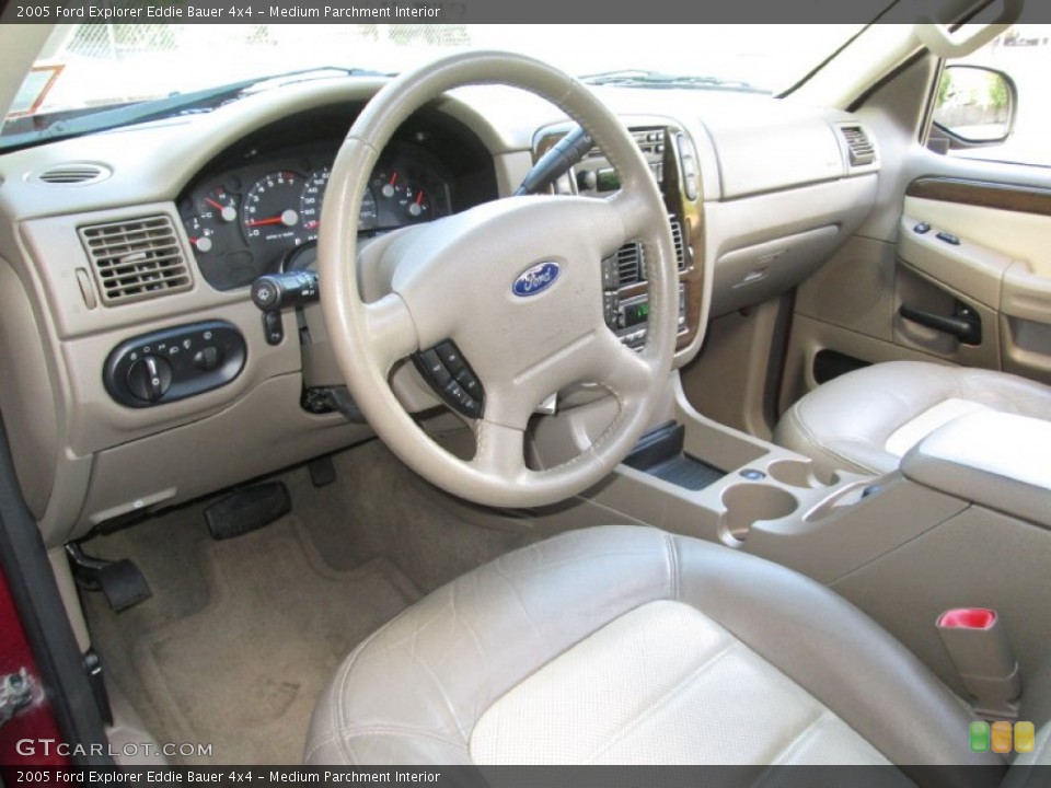 Medium Parchment Interior Prime Interior for the 2005 Ford Explorer Eddie Bauer 4x4 #71088583
