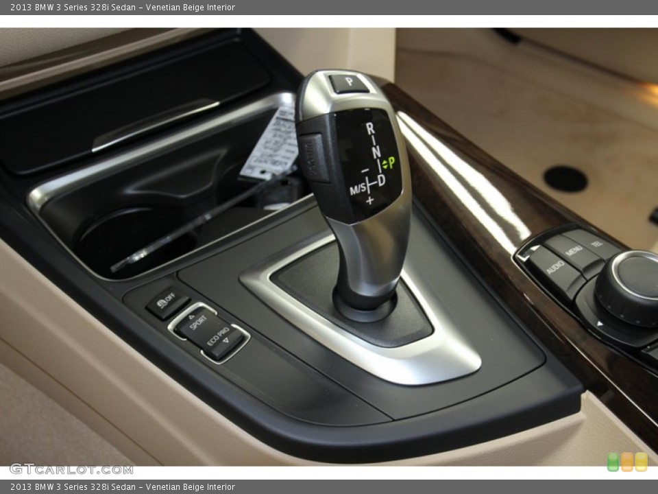 Venetian Beige Interior Transmission for the 2013 BMW 3 Series 328i Sedan #71089999