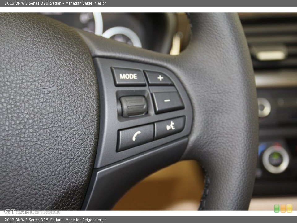 Venetian Beige Interior Controls for the 2013 BMW 3 Series 328i Sedan #71090030