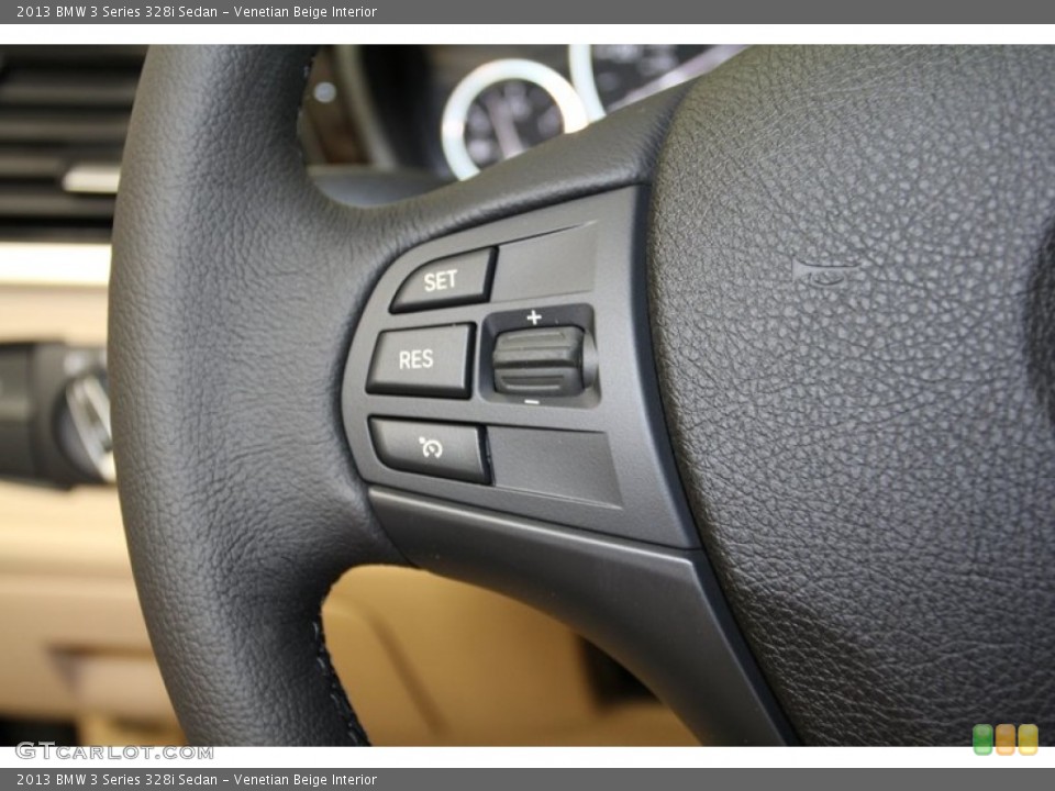 Venetian Beige Interior Controls for the 2013 BMW 3 Series 328i Sedan #71090041