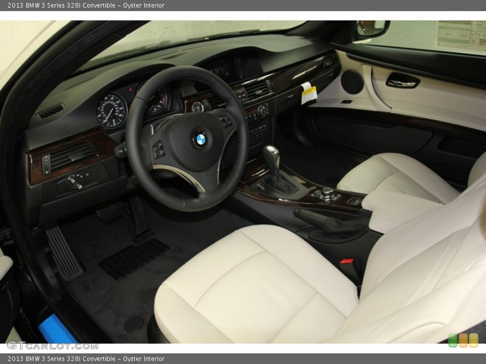 Oyster Interior Prime Interior for the 2013 BMW 3 Series 328i Convertible #71091658