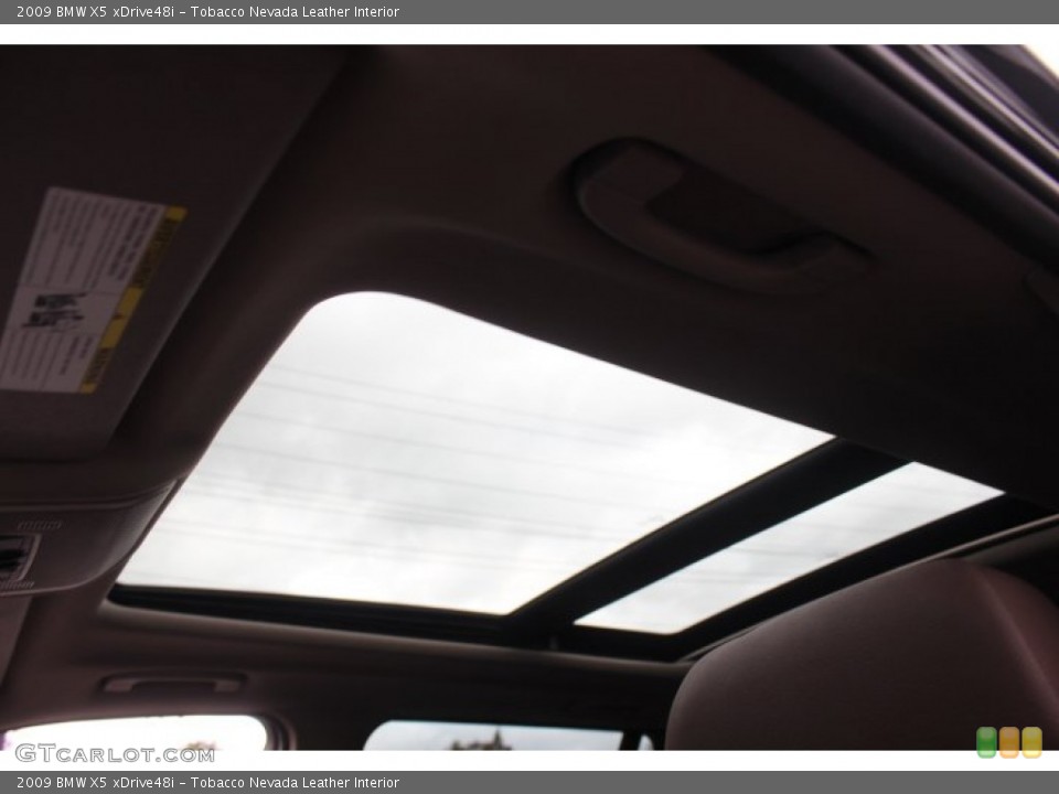 Tobacco Nevada Leather Interior Sunroof for the 2009 BMW X5 xDrive48i #71092564