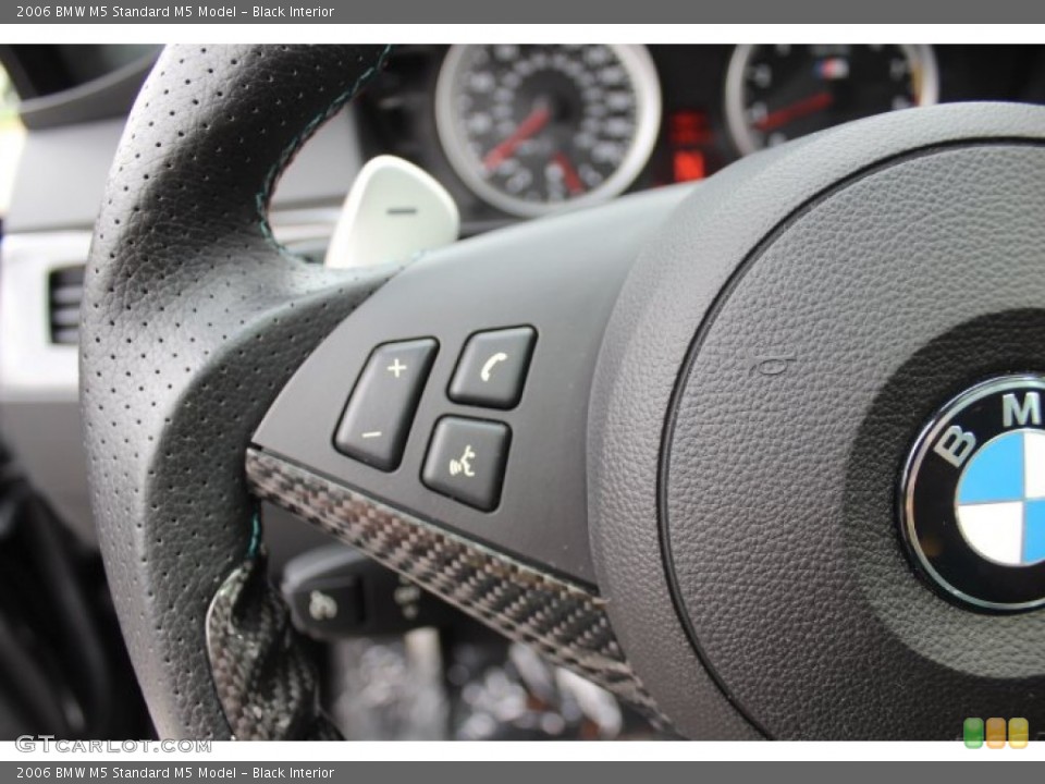 Black Interior Controls for the 2006 BMW M5  #71093119
