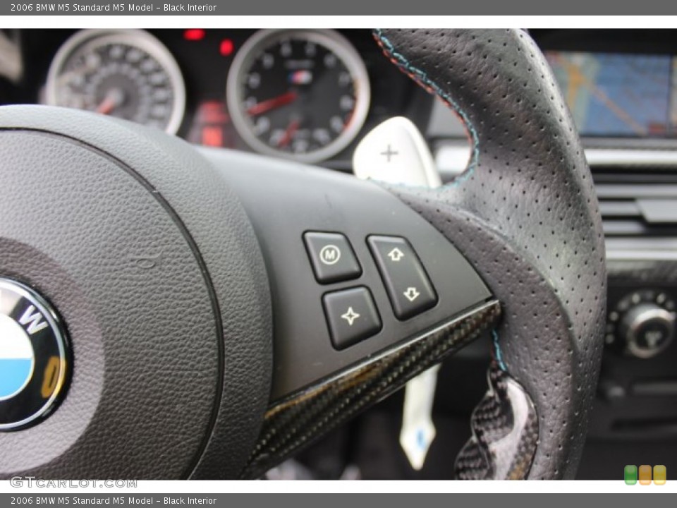Black Interior Controls for the 2006 BMW M5  #71093128