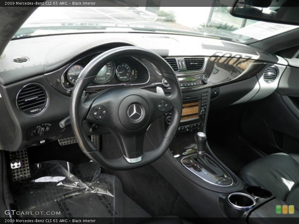 Black Interior Dashboard for the 2009 Mercedes-Benz CLS 63 AMG #71096132