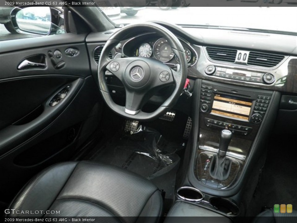 Black Interior Dashboard for the 2009 Mercedes-Benz CLS 63 AMG #71096137