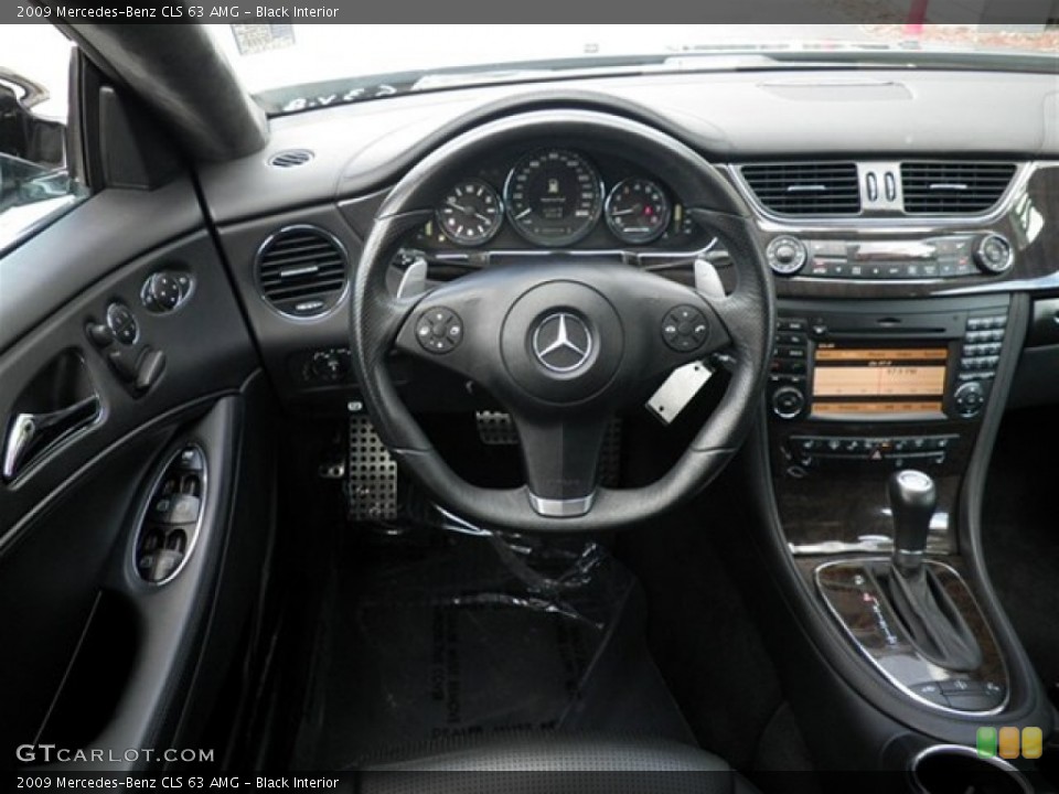 Black Interior Dashboard for the 2009 Mercedes-Benz CLS 63 AMG #71096157