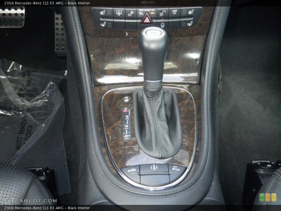 Black Interior Transmission for the 2009 Mercedes-Benz CLS 63 AMG #71096215