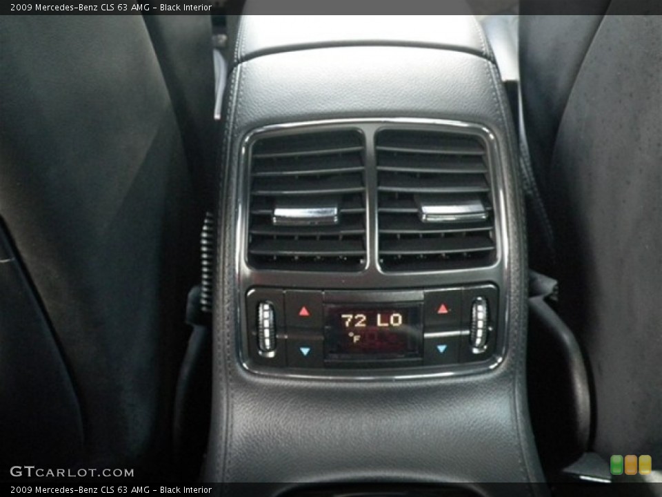 Black Interior Controls for the 2009 Mercedes-Benz CLS 63 AMG #71096224