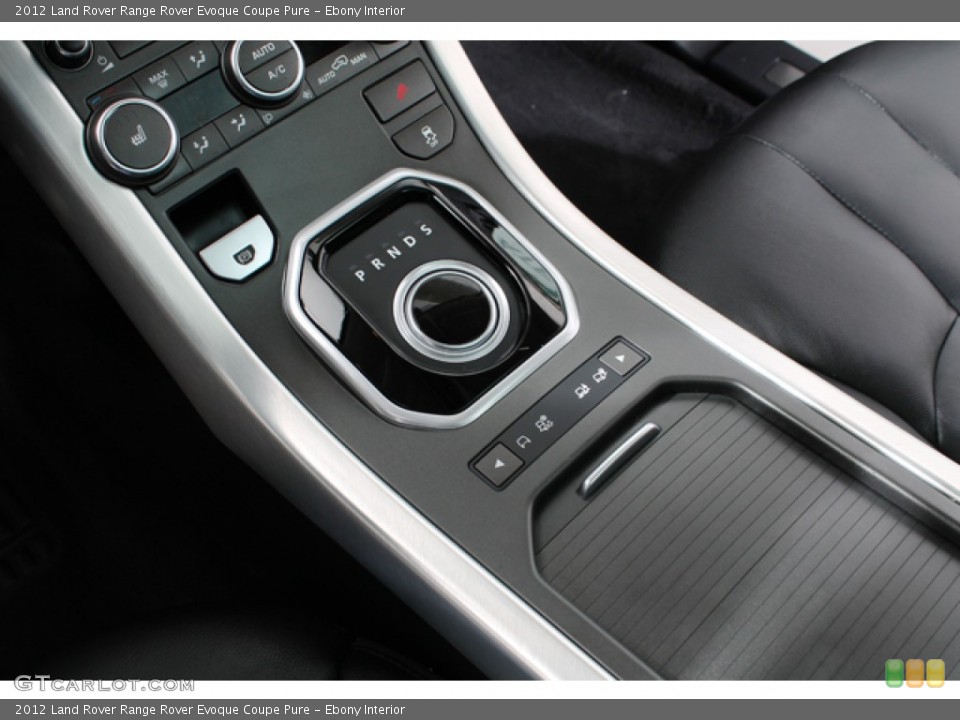 Ebony Interior Transmission for the 2012 Land Rover Range Rover Evoque Coupe Pure #71099641
