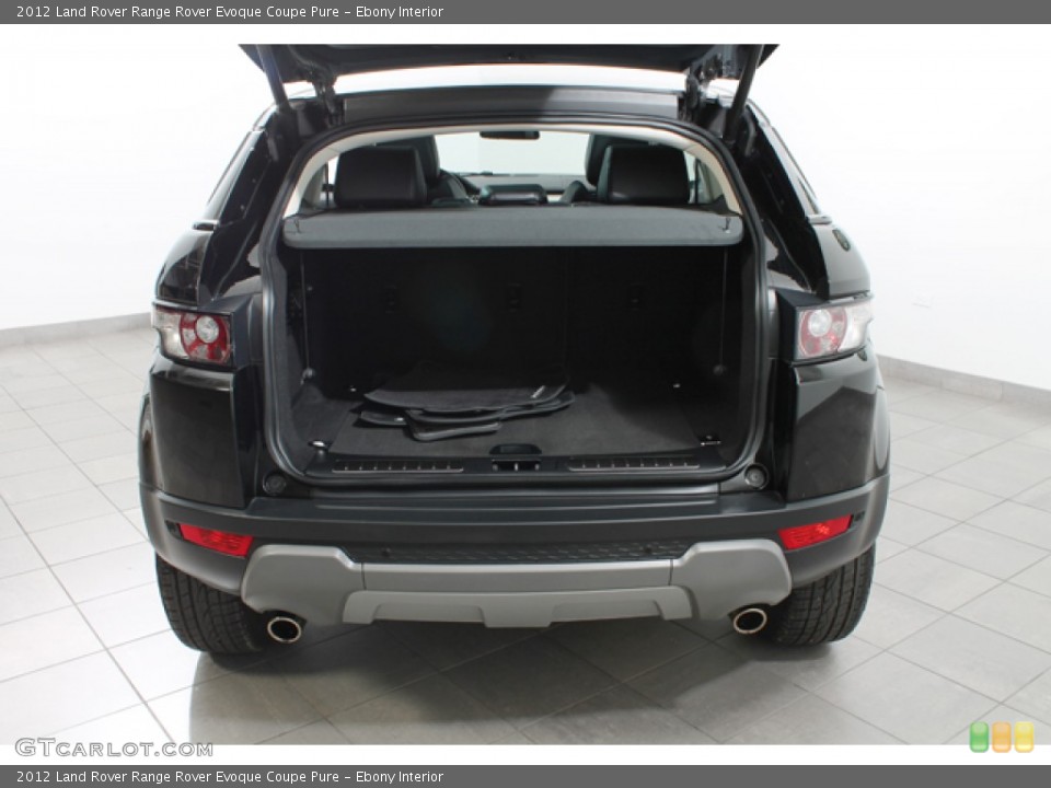 Ebony Interior Trunk for the 2012 Land Rover Range Rover Evoque Coupe Pure #71099739