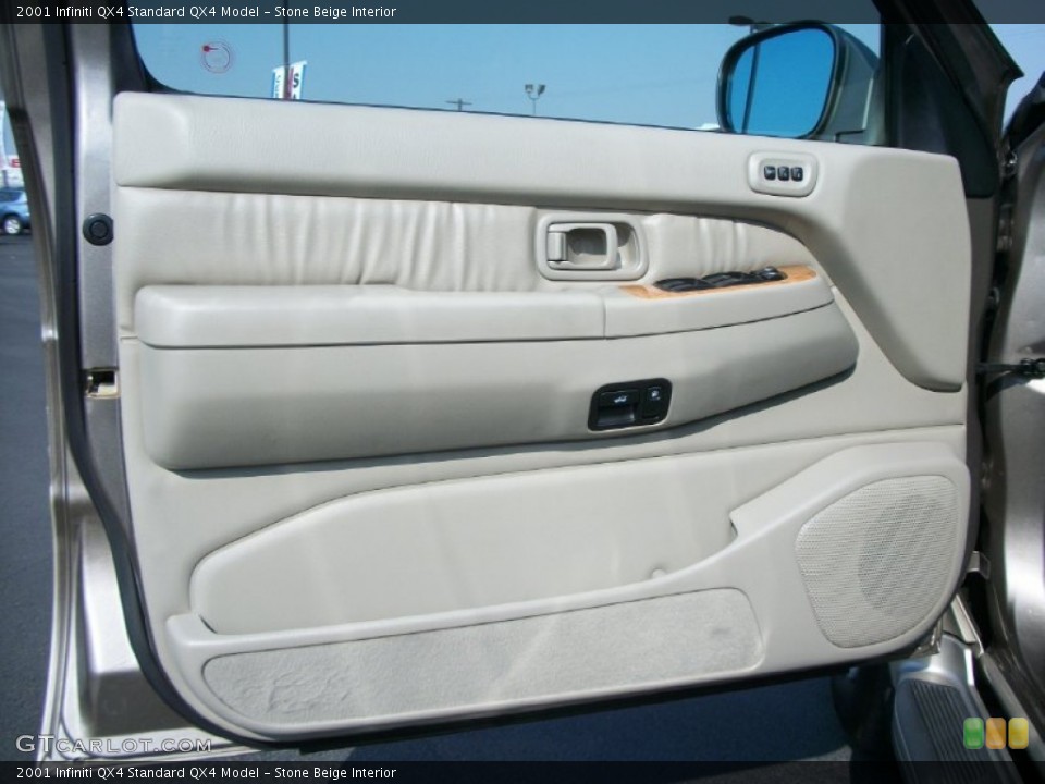 Stone Beige Interior Door Panel for the 2001 Infiniti QX4  #71100124