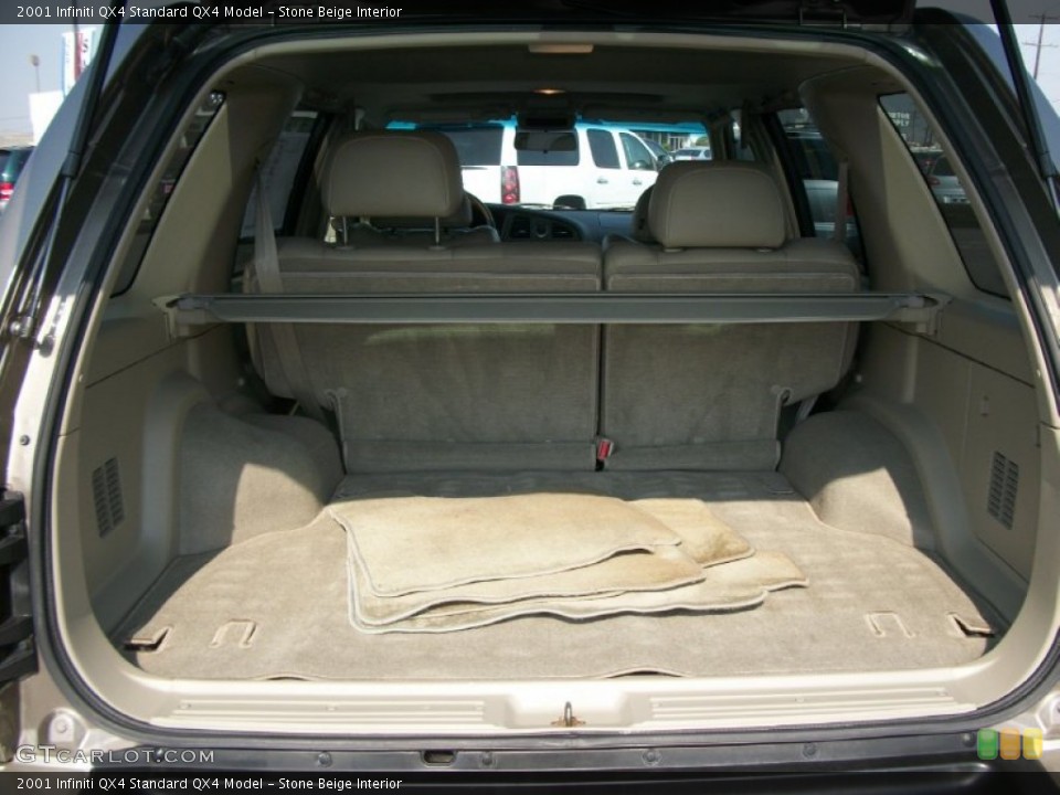 Stone Beige Interior Trunk for the 2001 Infiniti QX4  #71100215