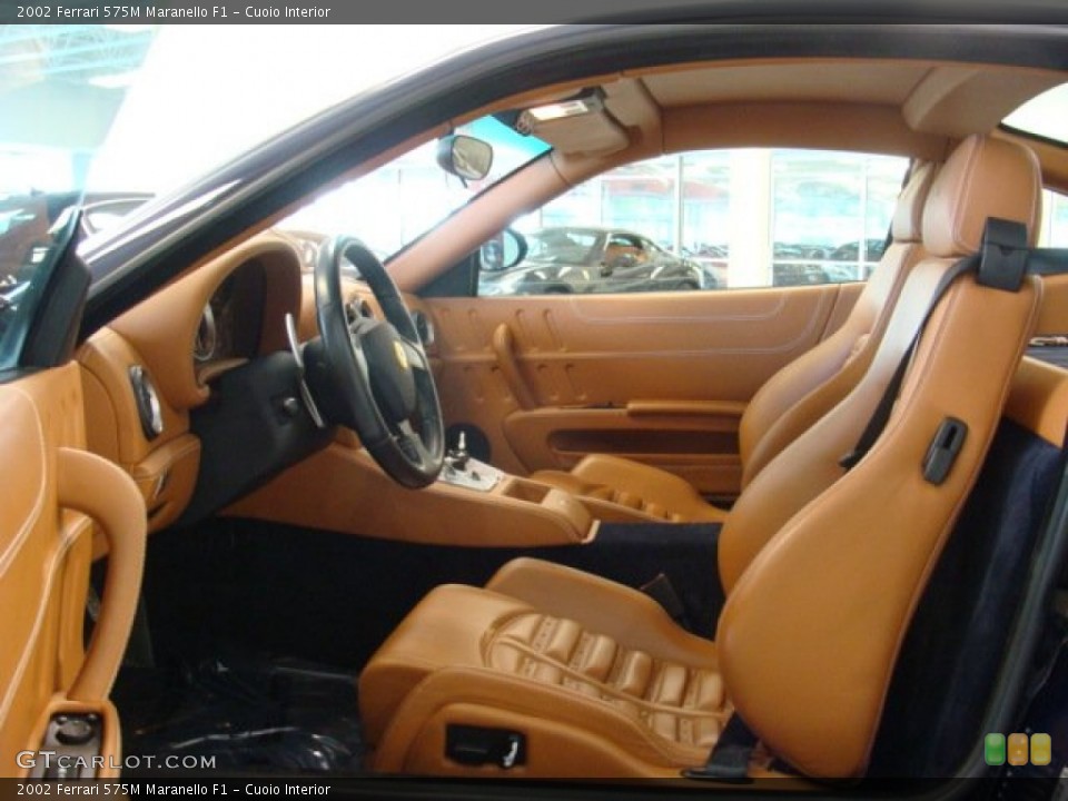 Cuoio Interior Photo for the 2002 Ferrari 575M Maranello F1 #71100838